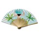 FAN (23cm / Polyster / Bamboo / Laser Logo) - Femme à la plage