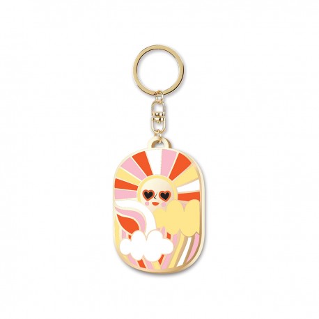 key ring - Psyché summer (soleil)