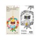 Bookmark - Floral Folk (femme qui lit)