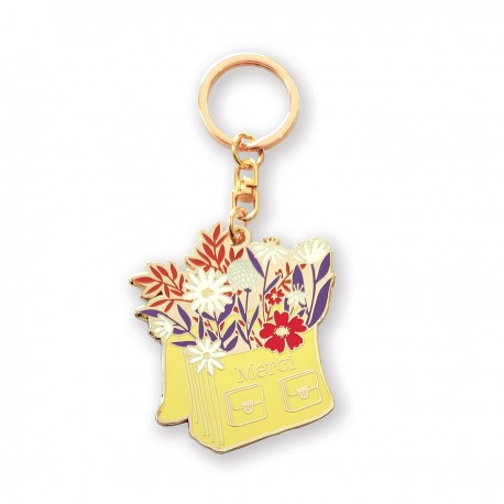 Key ring - Bouquet d'amour (merci)