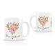 Mug ceramic 350ml - Spring Floral (merci maîtresse)