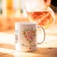 Mug ceramic 350ml - Spring Floral (merci maîtresse)