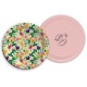 Vide poches kraft (dia. 12,5 cm) - Flamingo Tropico