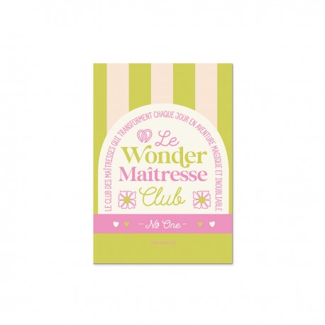Soft cover journal A6 - Club N°One (Maîtresse)