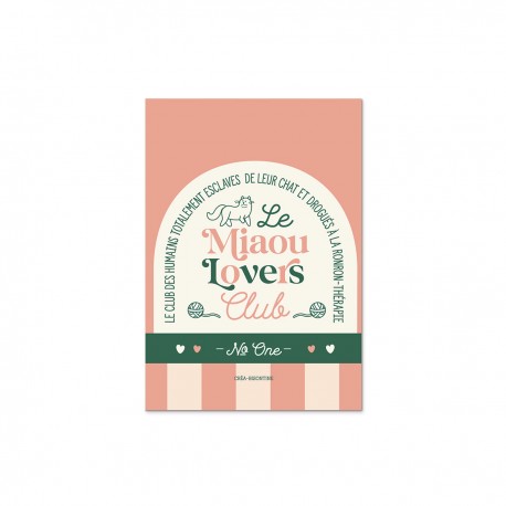 Soft cover journal A6 - Club N°One (Miaou Lovers)