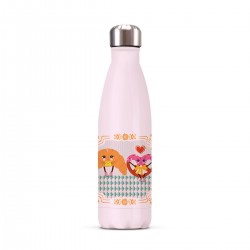 Gourde isotherme 500ml - Bretzel&Cie (Tu es à croquer)