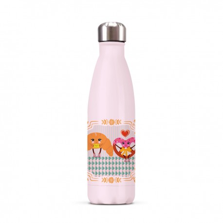 Gourde isotherme 500ml - Bretzel&Cie (Tu es à croquer)