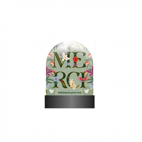Mini sparkle globe - Les arcanes du Coeur (Merci)