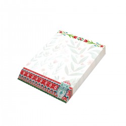 Bloc notes biseauté - Noël Folk