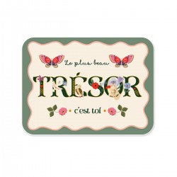 Rectangular tin box - Les arcanes du coeur