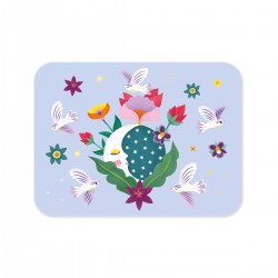 Boîte rectangulaire en métal - Cosmic (vise les étoiles)
