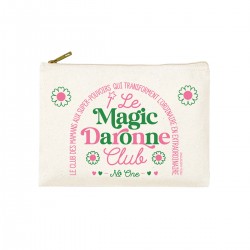 Trousse rectangulaire PM (20x13 cm) - Club N°One (magic daronne)