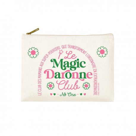 Trousse rectangulaire PM (20x13 cm) - Club N°One (magic daronne)