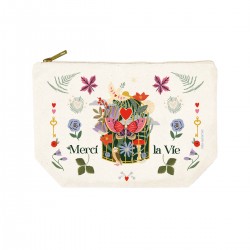 Toiletry bag - Arcanes du Coeur (merci la vie)