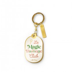 Porte-clés en métal - Club N°One (magic daronne)