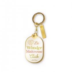 Porte-clés en métal - Club N°One (wonder maîtresse)