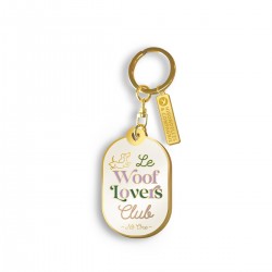 Porte-clés en métal - Club N°One (woof lovers)