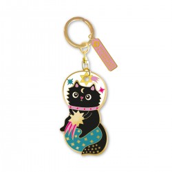 Metal keyring - Cosmic (miaou)