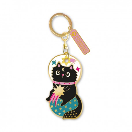 Metal keyring - Cosmic (miaou)