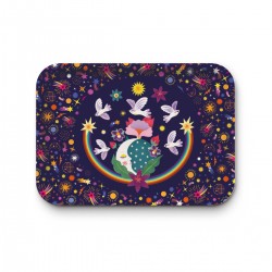 Tray recycled kraft (42x30 cm) - Cosmic
