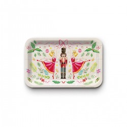 Tray recycled kraft (mate 28x18 cm) - Magie Noël
