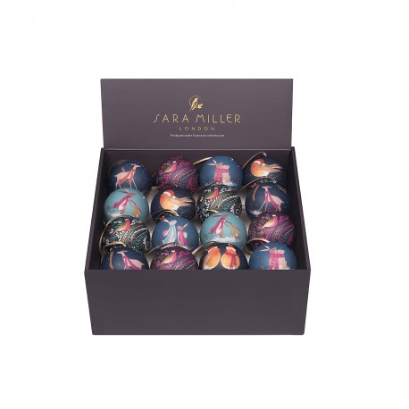 Baubles (display 4 ass) - Sara Miller (Woodland Tales)