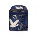 Wavy dom lid tea caddy - Sara Miller (Magical Nightfall)
