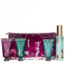 Trousse cadeau en velours produits corps - Sara Miller Woodland Tales