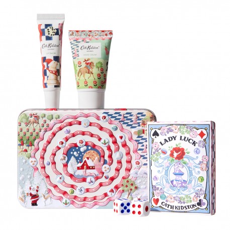 Coffret métal mains, lèvres et jeux  - C. Kidston (Christmas journey)