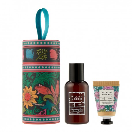 Set cadeau (crème mains 15ml & bain moussant)- W. Morris (Sunflower)