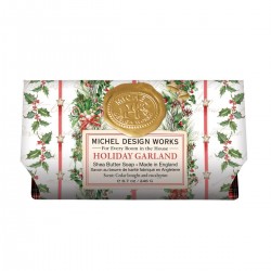 Savon ovale en barre 246g - Holiday Garland