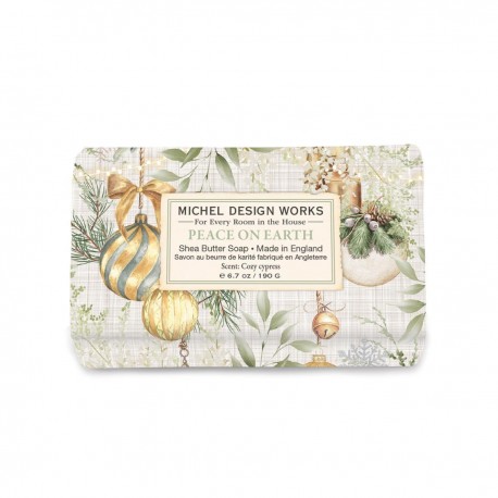 Rectangular bar soap 190g - Peace on Earth