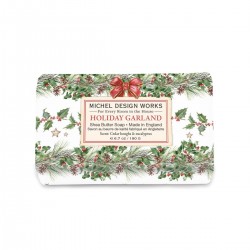 Rectangular bar soap 190g - Holiday Garland