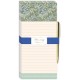 List pad with pen - Sweet boutique (Sage ditsy)