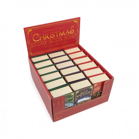 18 book soaps 200g in display - Christmas Story