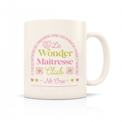 Mug ceramic 350ml - Club N°One (wonder maîtresse)