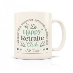 Mug ceramic 350ml - Club N°One (retraite)