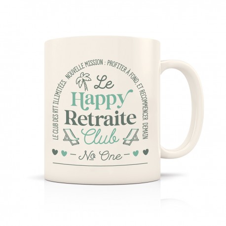 Mug ceramic 350ml - Club N°One (retraite)