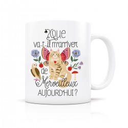 Mug ceramic 350ml - Les arcanes du coeur (merveilleux)