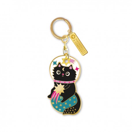Metal keyring - Cosmic (miaou)