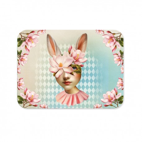 Boîte rectangulaire en métal - Les Muses (Mademoiselle Magnolia)