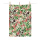 Torchon 100% coton GOTS - Noël floral