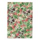 Torchon 100% coton GOTS - Noël floral