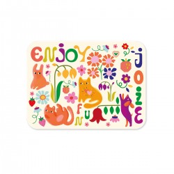 Boîte rectangulaire en métal - Enjoy