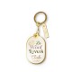 Porte-clés en métal - Club N°One (woof lovers)