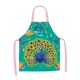 Apron 100% organic cotton (GOTS) - Paon-paon-pidou