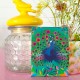Pocket carnet de notes aimanté - Paon-paon-pidou