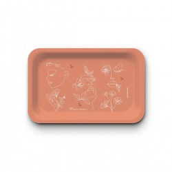 Tray recycled kraft (28x18 cm) - Fleurever