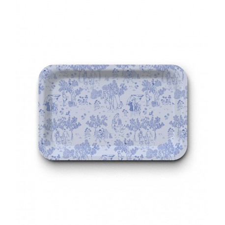 Plateau rectangulaire kraft (28x18 cm) - Ecole de vie
