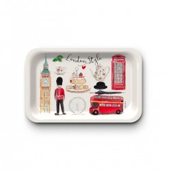 Tray (28x18 cm) - London style